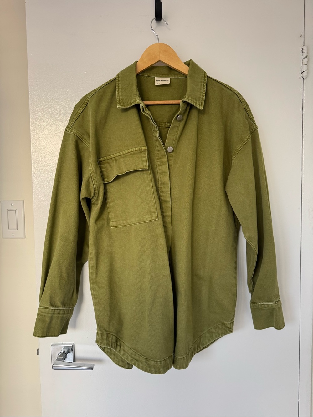 Zulu & Zephyr Olive Utility Jacket